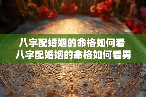 八字配婚姻的命格如何看 八字配婚姻的命格如何看男女 八字配婚姻的命格如何看 八字配婚姻的命格如何看男女
