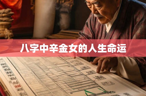 八字中辛金女的人生命运 八字中辛金女的人生命运