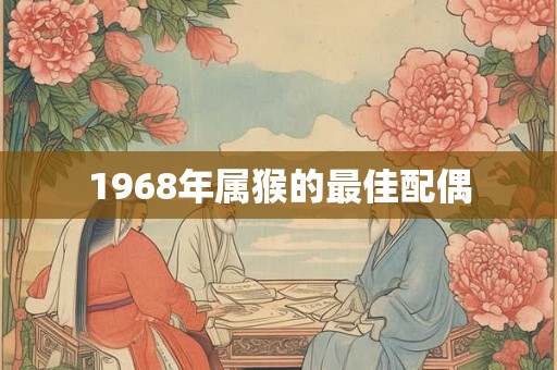 1968年属猴的最佳配偶 1968年属猴的最佳配偶