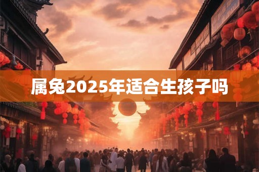 属兔2025年适合生孩子吗 属兔2025年适合生孩子吗
