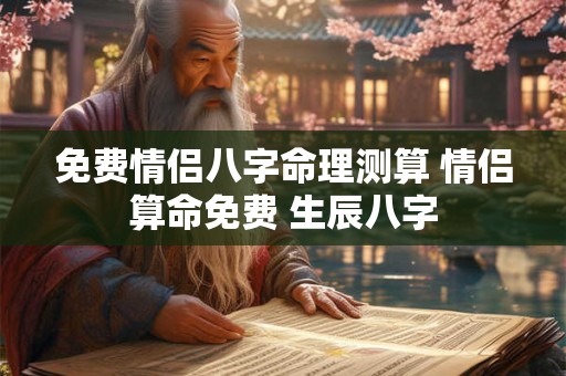 免费情侣八字命理测算 情侣算命免费 生辰八字 免费情侣八字命理测算 情侣算命免费 生辰八字