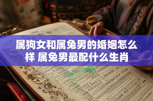 属狗女和属兔男的婚姻怎么样 属兔男最配什么生肖 属狗女和属兔男的婚姻怎么样 属兔男最配什么生肖
