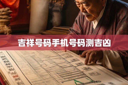 吉祥号码手机号码测吉凶 吉祥号码手机号码测吉凶