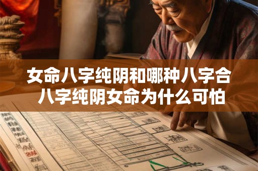 女命八字纯阴和哪种八字合 八字纯阴女命为什么可怕