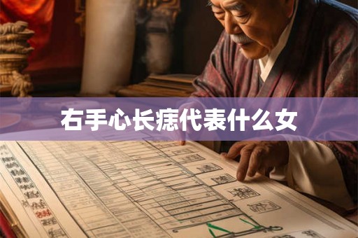 右手心长痣代表什么女 右手心长痣代表什么女