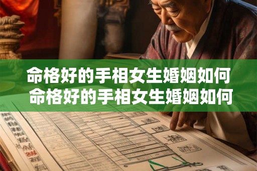 命格好的手相女生婚姻如何 命格好的手相女生婚姻如何看 命格好的手相女生婚姻如何 命格好的手相女生婚姻如何看