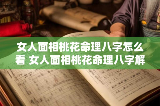 女人面相桃花命理八字怎么看 女人面相桃花命理八字解析 女人面相桃花命理八字怎么看 女人面相桃花命理八字解析