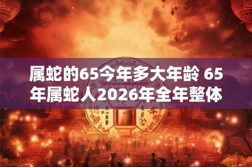 属蛇的65今年多大年龄 65年属蛇人2026年全年整体运势如何 属蛇的65今年多大年龄 65年属蛇人2026年全年整体运势如何
