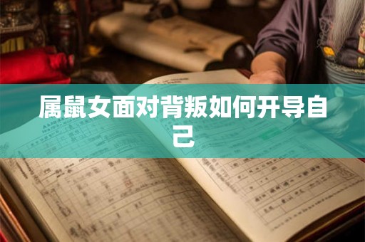 属鼠女面对背叛如何开导自己 属鼠女面对背叛如何开导自己