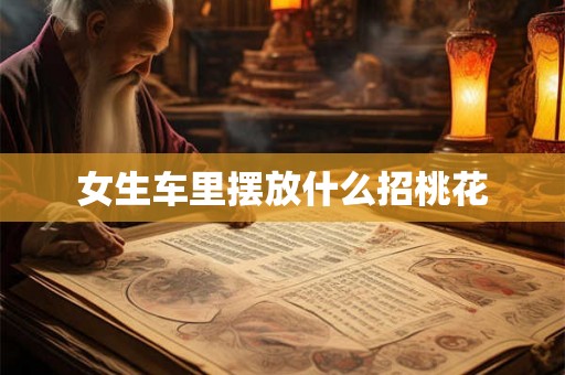 女生车里摆放什么招桃花 女生车里摆放什么招桃花