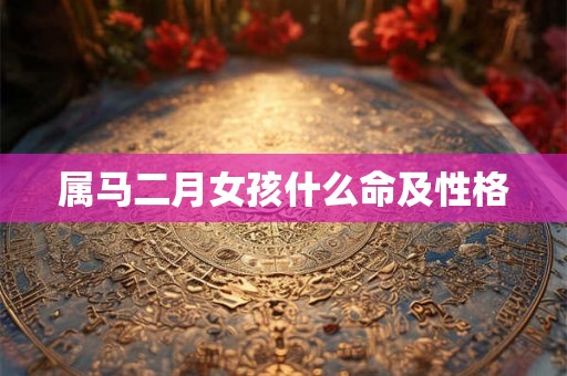 属马二月女孩什么命及性格 属马二月女孩什么命及性格