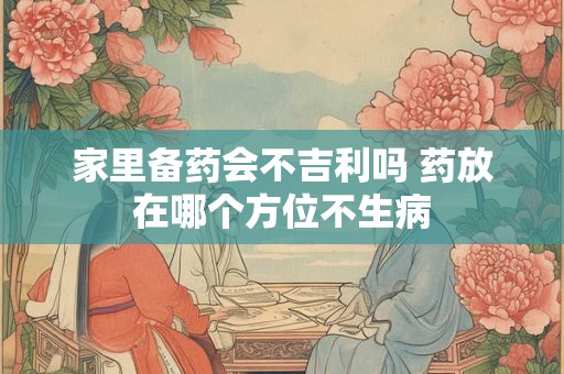 家里备药会不吉利吗 药放在哪个方位不生病 家里备药会不吉利吗 药放在哪个方位不生病