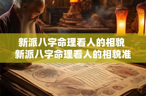 新派八字命理看人的相貌 新派八字命理看人的相貌准吗