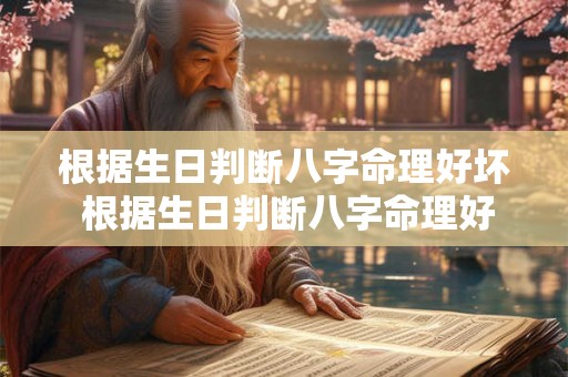 根据生日判断八字命理好坏 根据生日判断八字命理好坏怎么算 根据生日判断八字命理好坏 根据生日判断八字命理好坏怎么算