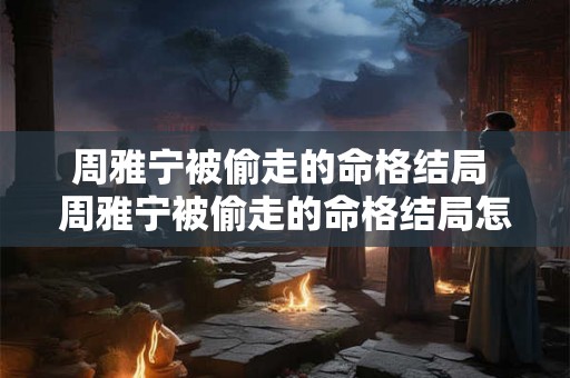 周雅宁被偷走的命格结局 周雅宁被偷走的命格结局怎么样 周雅宁被偷走的命格结局 周雅宁被偷走的命格结局怎么样