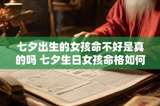 七夕出生的女孩命不好是真的吗 七夕生日女孩命格如何取名