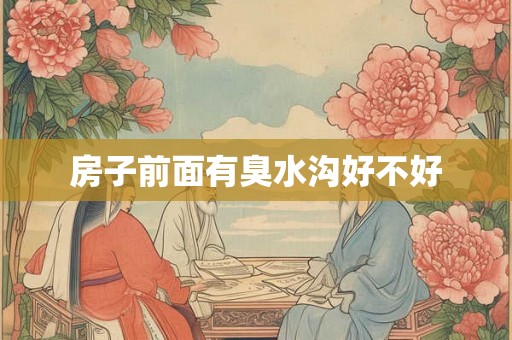 房子前面有臭水沟好不好 房子前面有臭水沟好不好