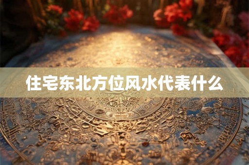 住宅东北方位风水代表什么 住宅东北方位风水代表什么