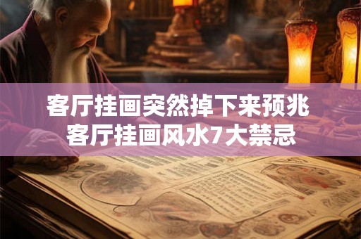 客厅挂画突然掉下来预兆 客厅挂画风水7大禁忌 客厅挂画突然掉下来预兆 客厅挂画风水7大禁忌