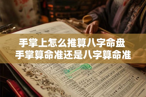 手掌上怎么推算八字命盘 手掌算命准还是八字算命准
