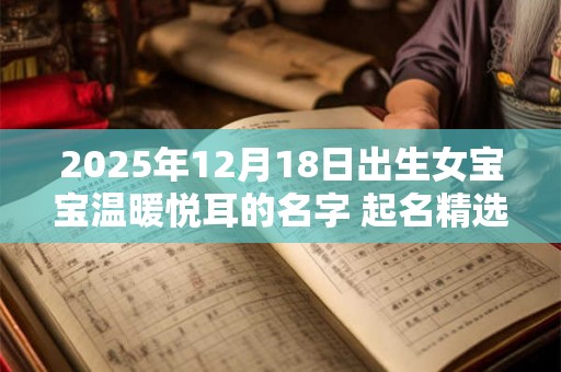 2025年12月18日出生女宝宝温暖悦耳的名字 起名精选字