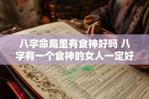 八字命局里有食神好吗 八字有一个食神的女人一定好命吗