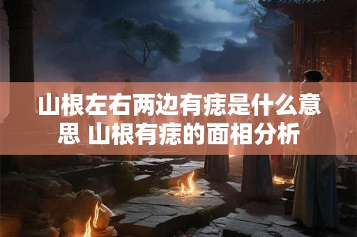 山根左右两边有痣是什么意思 山根有痣的面相分析 山根左右两边有痣是什么意思 山根有痣的面相分析
