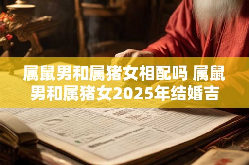 属鼠男和属猪女相配吗 属鼠男和属猪女2025年结婚吉日 属鼠男和属猪女相配吗 属鼠男和属猪女2025年结婚吉日