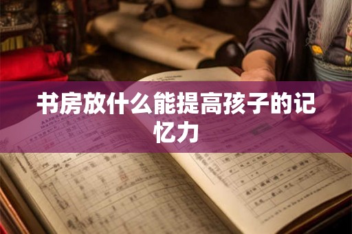 书房放什么能提高孩子的记忆力 书房放什么能提高孩子的记忆力