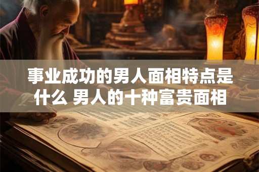 事业成功的男人面相特点是什么 男人的十种富贵面相