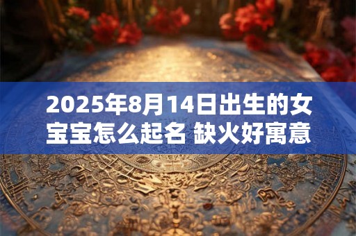 2025年8月14日出生的女宝宝怎么起名 缺火好寓意的名字大全 2025年8月14日出生的女宝宝怎么起名 缺火好寓意的名字大全