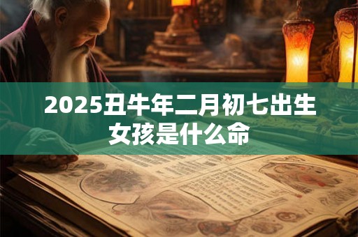 2025丑牛年二月初七出生女孩是什么命