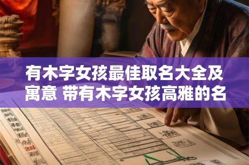 有木字女孩最佳取名大全及寓意 带有木字女孩高雅的名字 有木字女孩最佳取名大全及寓意 带有木字女孩高雅的名字