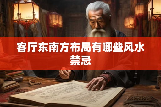 客厅东南方布局有哪些风水禁忌