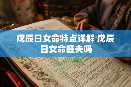 戊辰日女命特点详解 戊辰日女命旺夫吗