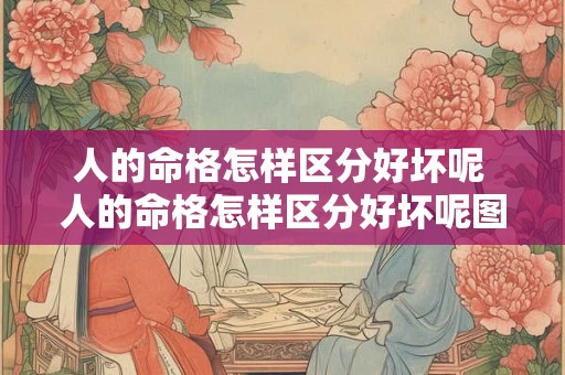 人的命格怎样区分好坏呢 人的命格怎样区分好坏呢图片 人的命格怎样区分好坏呢 人的命格怎样区分好坏呢图片
