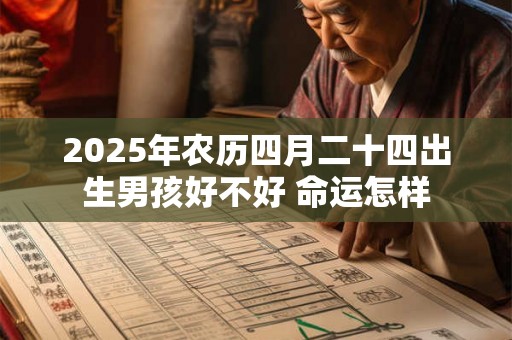2025年农历四月二十四出生男孩好不好 命运怎样 2025年农历四月二十四出生男孩好不好 命运怎样
