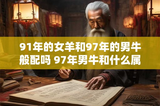 91年的女羊和97年的男牛般配吗 97年男牛和什么属相最配 91年的女羊和97年的男牛般配吗 97年男牛和什么属相最配