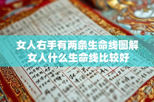 女人右手有两条生命线图解 女人什么生命线比较好 女人右手有两条生命线图解 女人什么生命线比较好
