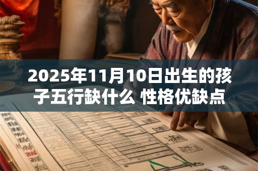 2025年11月10日出生的孩子五行缺什么 性格优缺点 2025年11月10日出生的孩子五行缺什么 性格优缺点