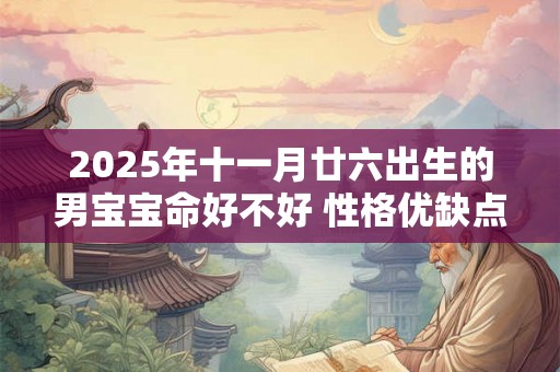 2025年十一月廿六出生的男宝宝命好不好 性格优缺点详解 2025年十一月廿六出生的男宝宝命好不好 性格优缺点详解