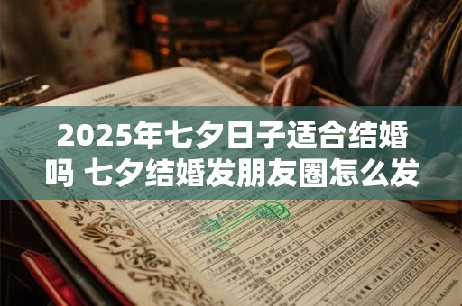 2025年七夕日子适合结婚吗 七夕结婚发朋友圈怎么发 2025年七夕日子适合结婚吗 七夕结婚发朋友圈怎么发