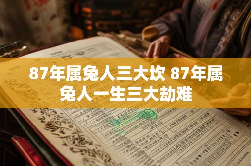 87年属兔人三大坎 87年属兔人一生三大劫难