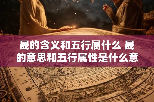 晟的含义和五行属什么 晟的意思和五行属性是什么意思 晟的含义和五行属什么 晟的意思和五行属性是什么意思
