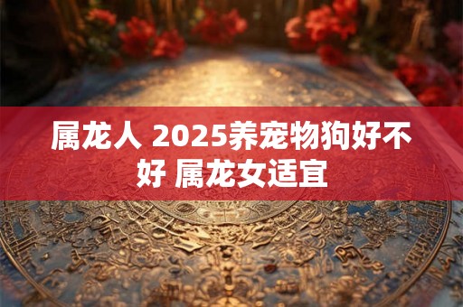 属龙人 2025养宠物狗好不好 属龙女适宜 属龙人 2025养宠物狗好不好 属龙女适宜