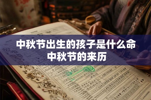 中秋节出生的孩子是什么命 中秋节的来历 中秋节出生的孩子是什么命 中秋节的来历