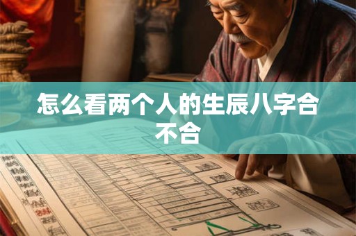 怎么看两个人的生辰八字合不合 怎么看两个人的生辰八字合不合