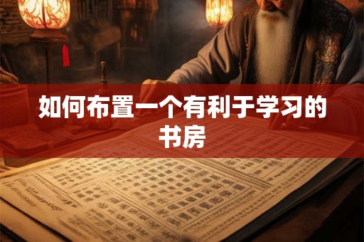 如何布置一个有利于学习的书房 如何布置一个有利于学习的书房