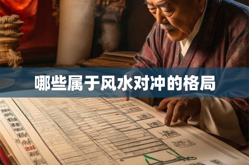 哪些属于风水对冲的格局 哪些属于风水对冲的格局