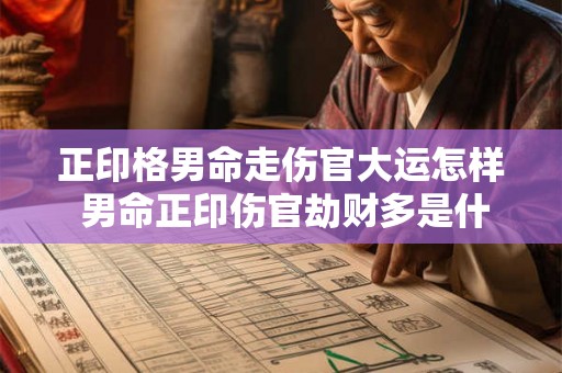 正印格男命走伤官大运怎样 男命正印伤官劫财多是什么意思 正印格男命走伤官大运怎样 男命正印伤官劫财多是什么意思